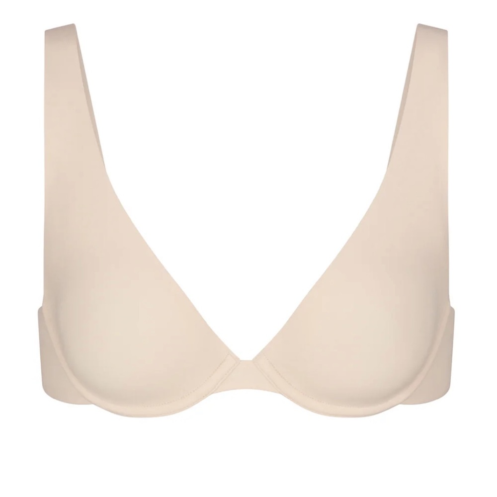 New Skims Full Coverage Unlined Apex Plunge Bra C… - image 1